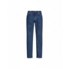 Moschino Teddy Bear Embroidery Denim Trousers Man Blue Size 50 It - (40 Us)