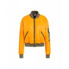 Love Moschino Quilted Nylon Bomber Woman Orange Size 38 It - (4 Us)