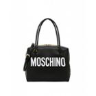Moschino Leather Case Bag With Logo Woman Black Size U It - (one Size Us)