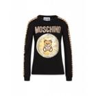 Moschino Wool Pullover Teddy Bear Woman Black Size 40 It - (6 Us)