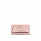 Love Moschino Quilted Ecofur Evening Bag Woman Pink Size U It - (one Size Us)