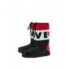 Love Moschino Snow Boots With Logo Woman Black Size 35-36 It - (5-6 Us)