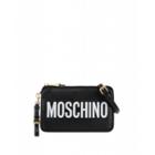 Moschino Shoulder Bag With Logo Woman Black Size U It - (one Size Us)