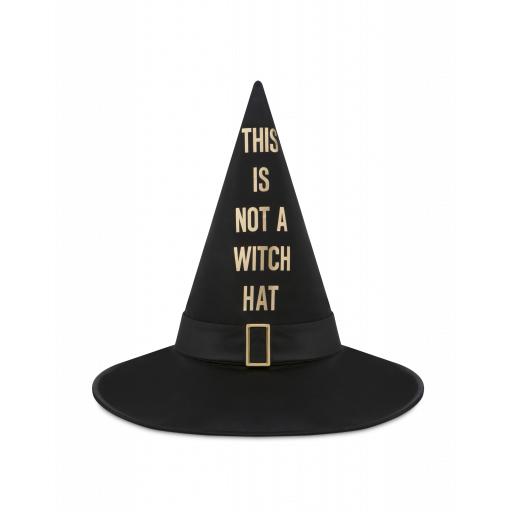 Moschino This Is Not A Witch Hat Hat Woman Black Size S It