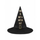 Moschino This Is Not A Witch Hat Hat Woman Black Size S It