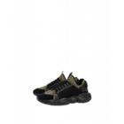Moschino Teddy Shoes Sneakers With Strap Man Black Size 39
