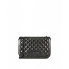 Love Moschino Quilted Shoulder Bag With Logo Woman Grey Size U It - (one Size Us)