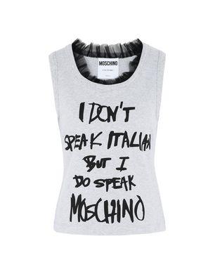 Moschino Sleeveless T-shirts - Item 12146988