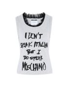 Moschino Sleeveless T-shirts - Item 12146988