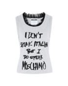 Moschino Sleeveless T-shirts - Item 12146988