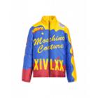 Moschino Motorbike Nylon Down Jacket Man Multicoloured Size 46 It - (36 Us)