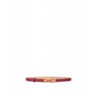 Moschino Belt With Mini Lettering Logo Woman Red Size 48 It - (14 Us)
