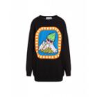 Moschino Trolls Wool Dress Woman Black Size Xl It