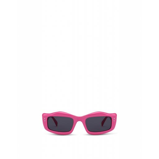 Moschino Sunglasses With Micro Studs Detail Woman Pink Size Single Size