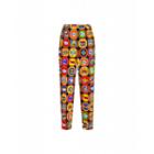 Moschino Trolls Satin And Viscose Trousers Woman Black Size 36 It - (2 Us)
