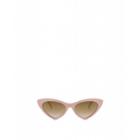 Moschino Cat Eye Sunglasses With Micro Studs Woman Pink Size Single Size