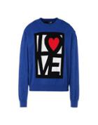 Love Moschino Long Sleeve Sweaters - Item 39660786