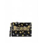 Moschino Clutch Coin Woman Black Size U It - (one Size Us)