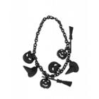 Moschino Charms Necklace Woman Black Size U It - (one Size Us)