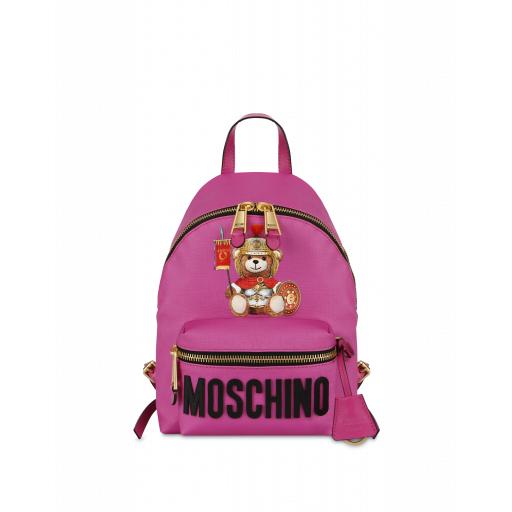 Moschino Roman Teddy Bear Backpack Woman Pink Size U It - (one Size Us)