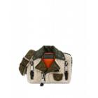 Moschino Ecofur And Nylon Biker Bag Woman White Size U It - (one Size Us)
