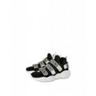Moschino Teddy Shoes Sneakers With Strap Woman Black Size 35