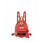 Moschino Roman Teddy Bear Mini Backpack Woman Red Size U It - (one Size Us)