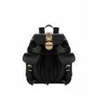 Moschino Moschino Belt Backpack Woman Black Size U It - (one Size Us)