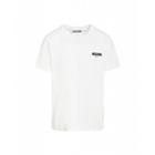 Moschino Jersey T-shirt With Logo Man White Size 46 It - (36 Us)