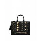 Love Moschino Handbag With Studs Woman Black Size U It - (one Size Us)