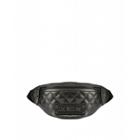 Love Moschino Quilted Waist Bag With Logo Woman Grey Size U It - (one Size Us)