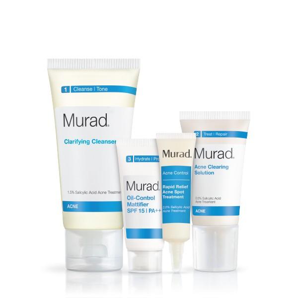 Murad Acne Control 30 Day Kit - 4 Piece-set - Murad Skin Care Products