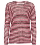 Isabel Marant, Toile Striped Cotton And Linen Top