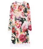 Victoria Beckham Floral Crêpe Dress