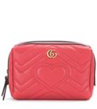 Acne Studios Gg Marmont Matelassé Leather Pouch