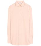 Saint Laurent Kara Brushed-silk Shirt