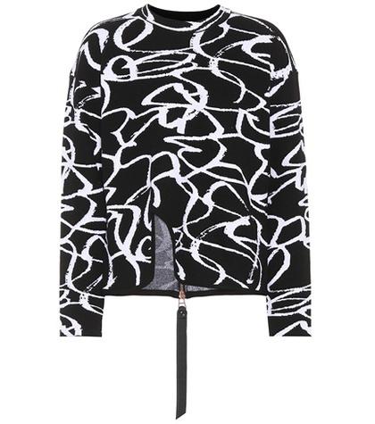 Proenza Schouler Abstract Wool-blend Sweater