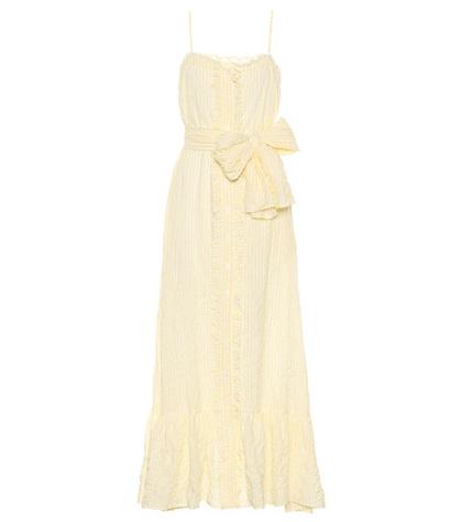 Lisa Marie Fernandez Striped Cotton Dress