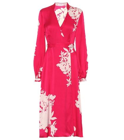 Victoria Beckham Andrese Silk-blend Dress