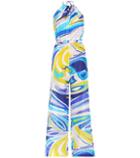 Diane Von Furstenberg Printed Cotton And Silk Blend Jumpsuit