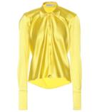 Balenciaga Satin Shirt