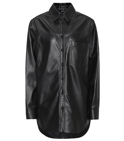 Joseph Gibson Leather Shirt