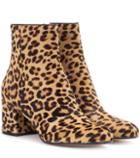 Gianvito Rossi Mytheresa.com Exclusive Calf Hair Ankle Boots