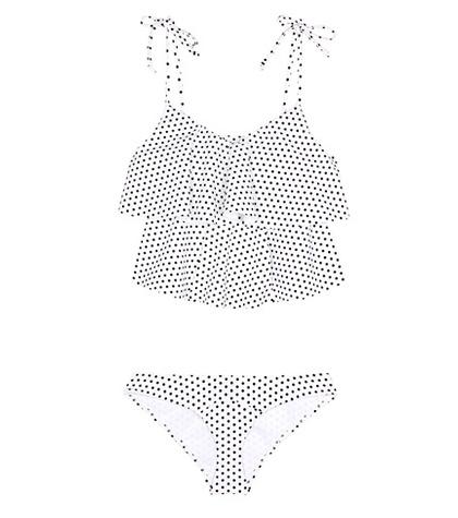 Citizens Of Humanity Imaan Ruffled Bikini Swimsuit