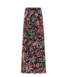 Etro Floral Silk Crêpe Maxi Skirt