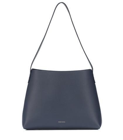 Mansur Gavriel Small Hobo Leather Shoulder Bag