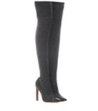 Rick Owens Graphic Over-the-knee Boots