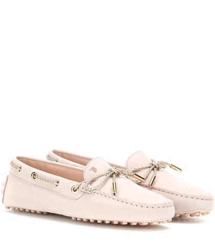 Rick Owens Gommino Suede Loafers