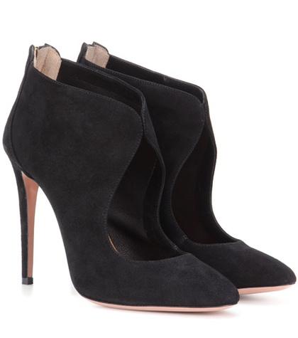 Aquazzura Olivia Suede Pumps