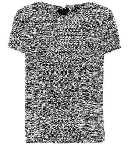 Valentino Lace Up-back Sweater